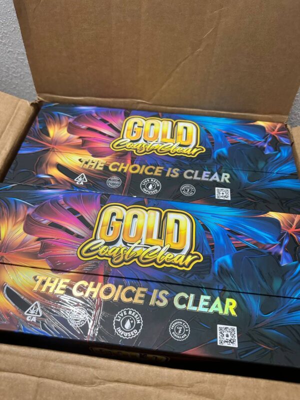 gold coast clear 2 gram disposable