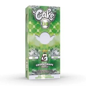 4 Cake Money Line 3g 510 Cartridge grogu grape