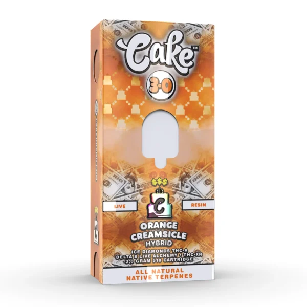 4 Cake Money Line 3g 510 Cartridge orange creamsicle