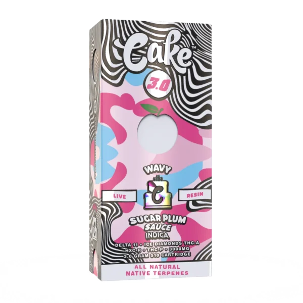 5 Cake Wavy 3g 510 Cartridge sugar plum sauce