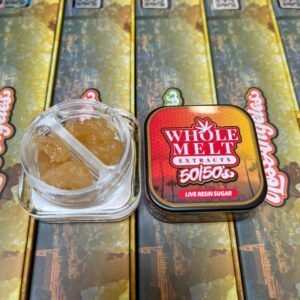 Whole melt extracts live resin sugar 50/50