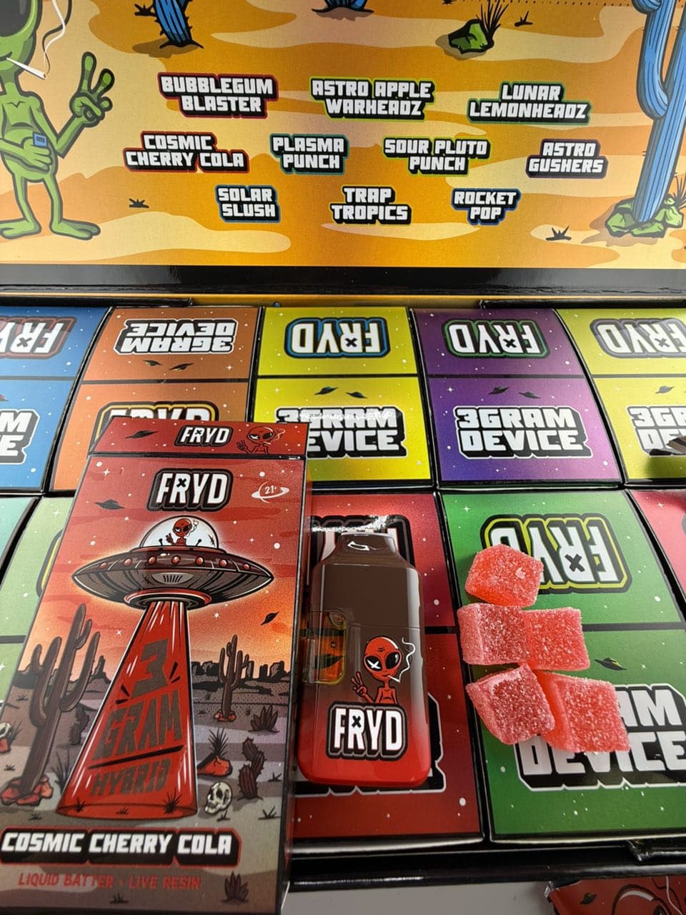 Fryd Disposable 3 Gram with Gummies Fryd Disposable 3 Gram with Gummies